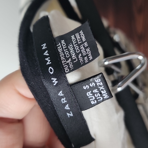 ZARA Vintage Embroidered Boho Midi Skirt - Picture 9 of 9